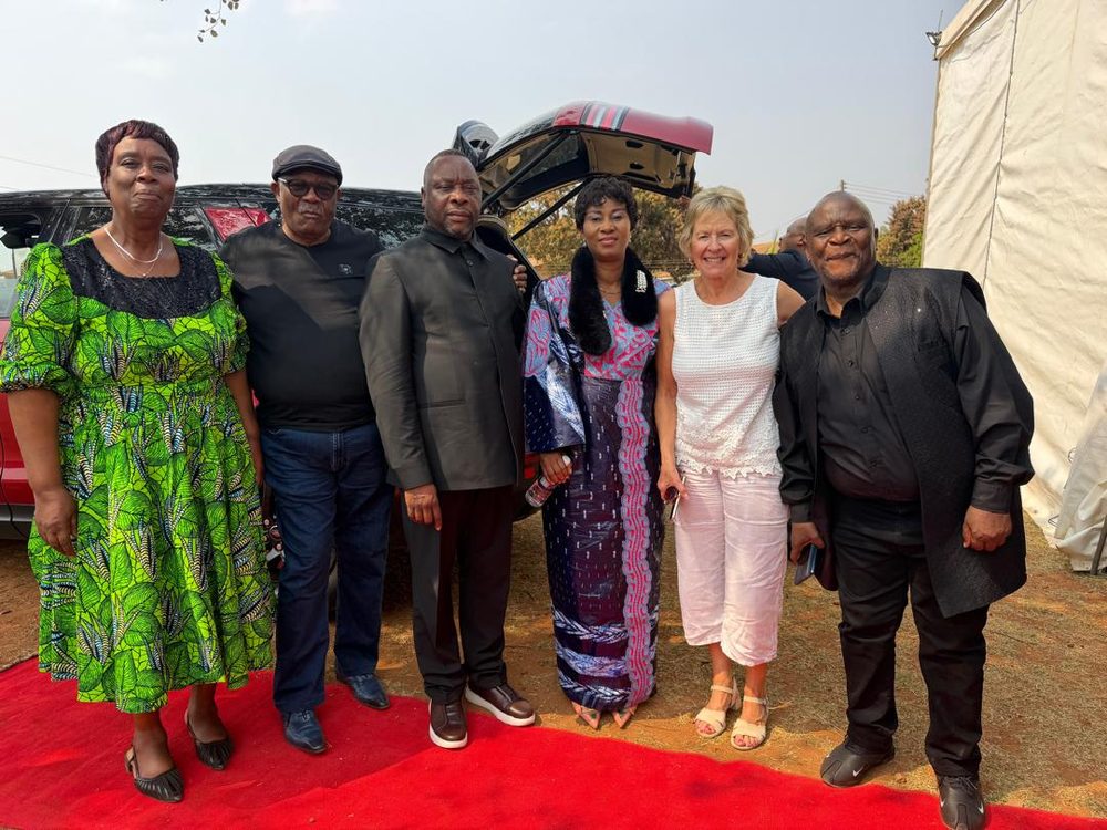 Ministers and leaders at Harvest Time Ministries