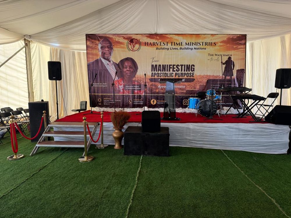 The conference venue at Stand 1757 Chiwaridzo, Bindura